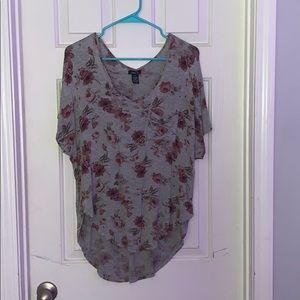 Rue 21 Floral Print dress tee